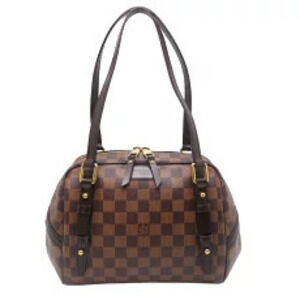 Louis Vuitton Rivington Shoulder Bag Damier Ebene Brown